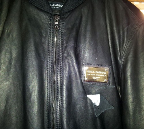 torn leather jacket repair